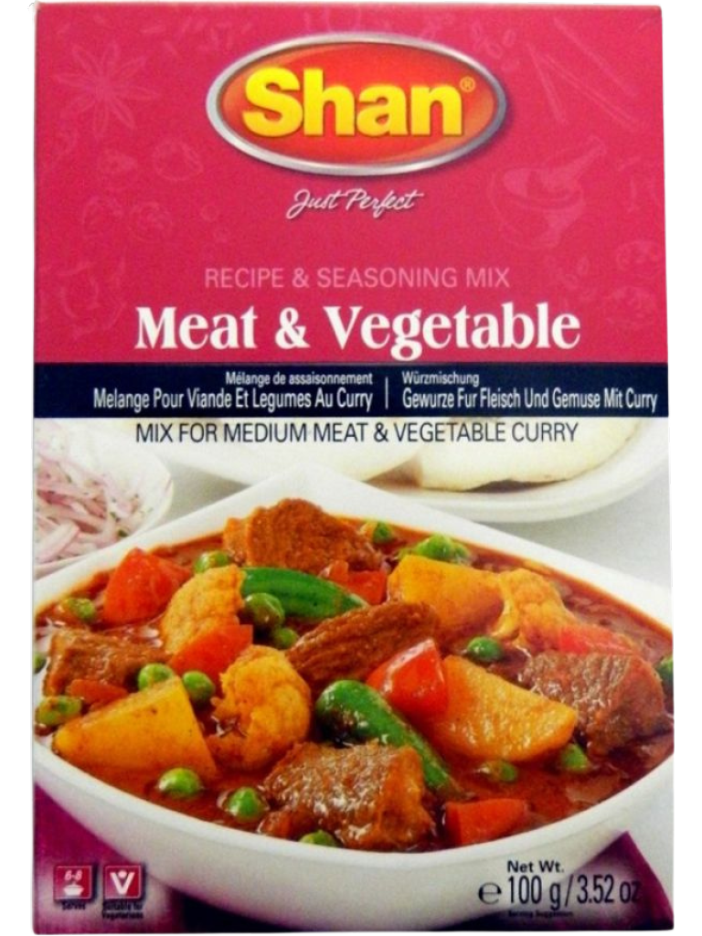 Shan Meat+Vegetable Curry Mix 100 g