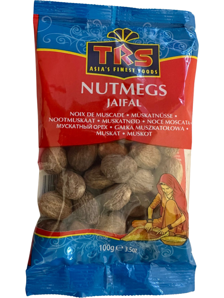 TRS Whole Jaifal Nutmegs 100 g ( exp: 31/12/25)