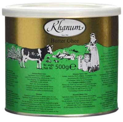Khanum Pure Butter Ghee 500 g( exp: 30/04/2026)