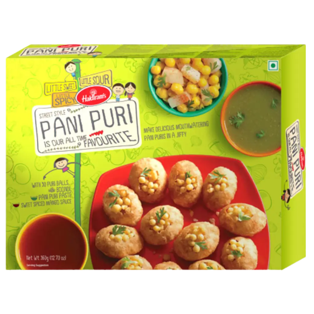 Haldiram's - 360g Pani Puri Balls (Gol Gappa)