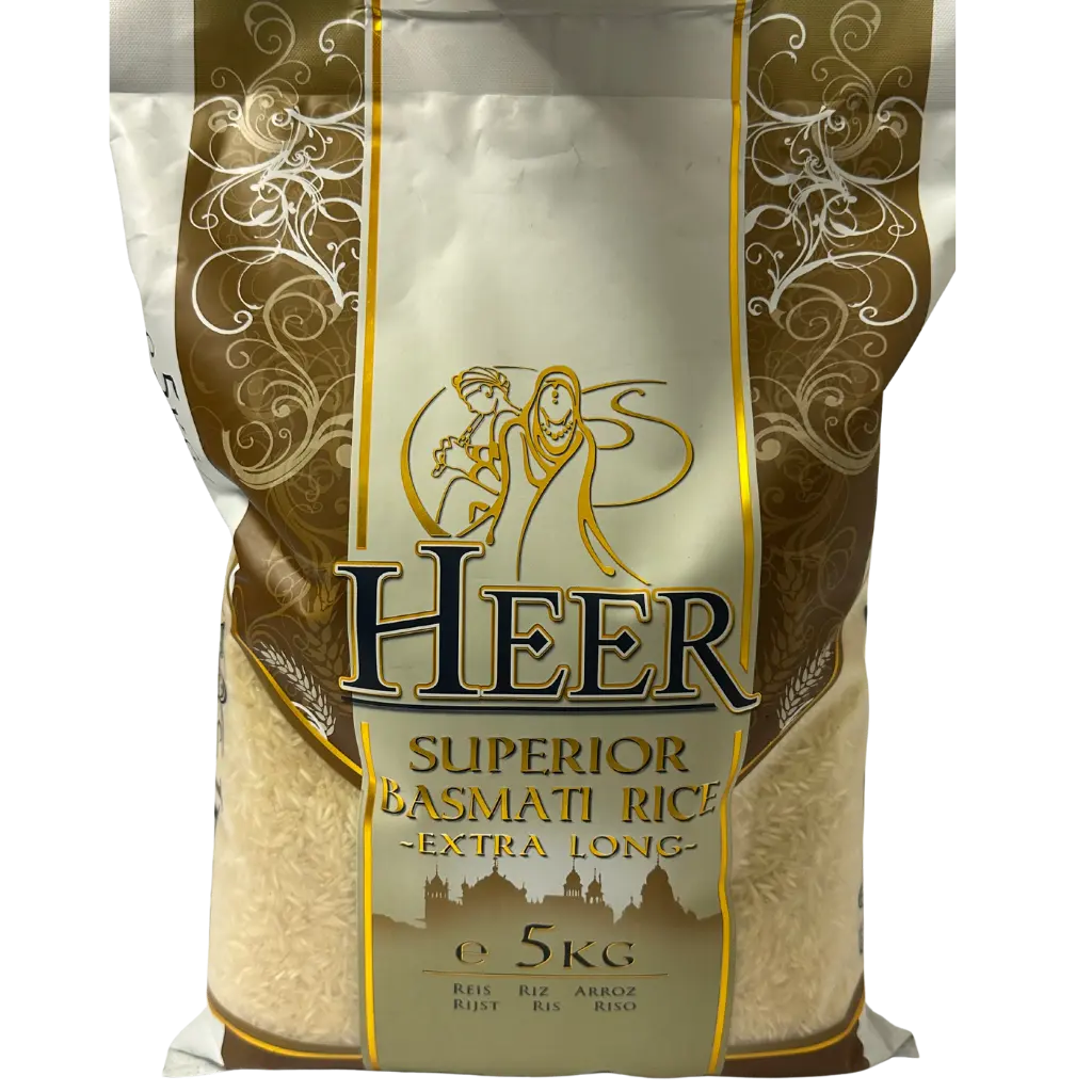 Heer Superior Basmati Rice Extra Long (5 Kg)