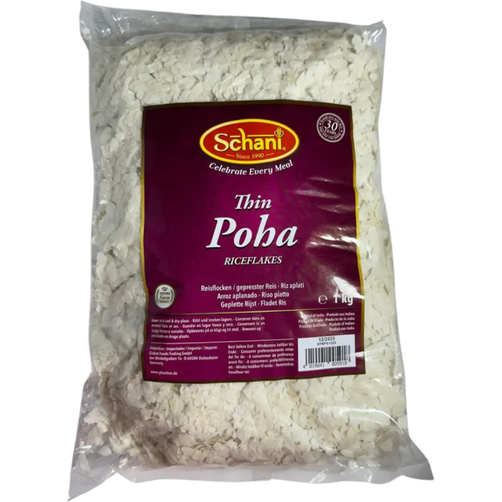 Schani Rice Flakes Thin (Poha) 1 Kg (exp: 31/12/25)