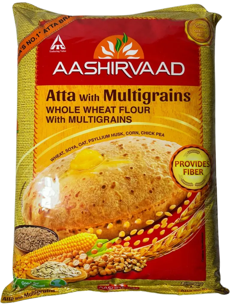Aashirvaad - Multigrain Atta (Whole Wheat Flour) 5 Kg