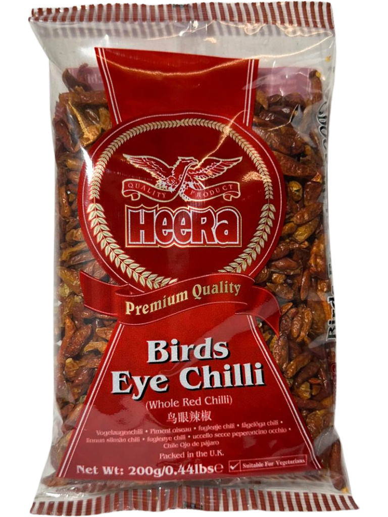 Heera Birds Chillies Whole Eye 200 g