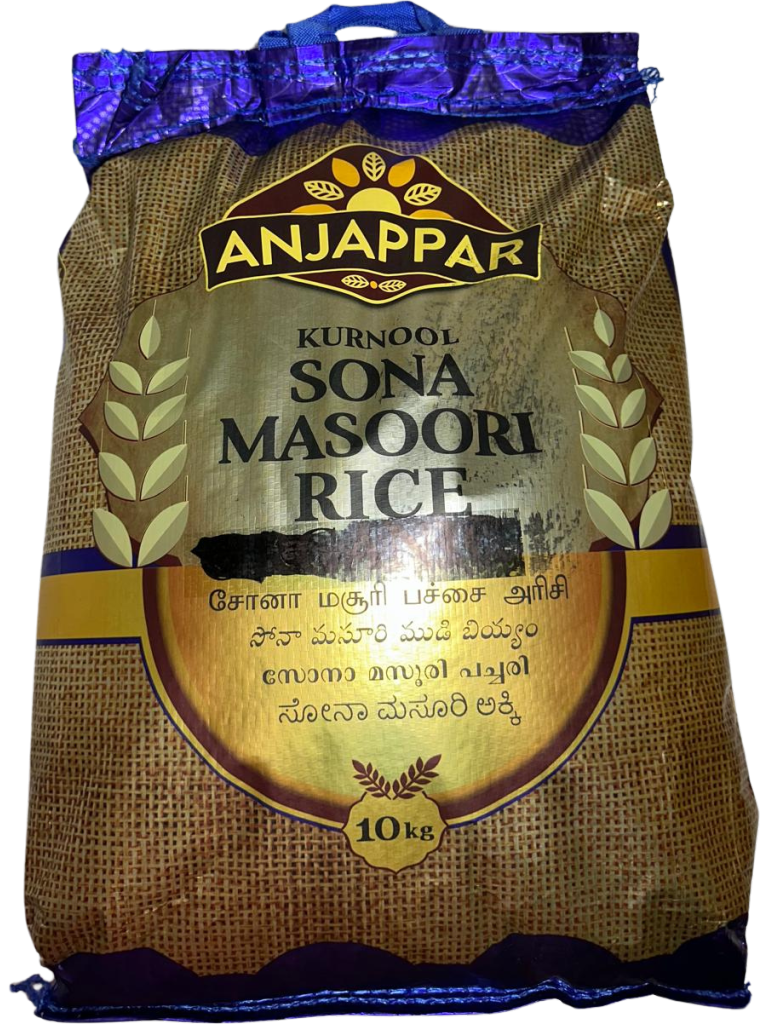 Anjappar Sona Masoori Kurnool 10 Kg