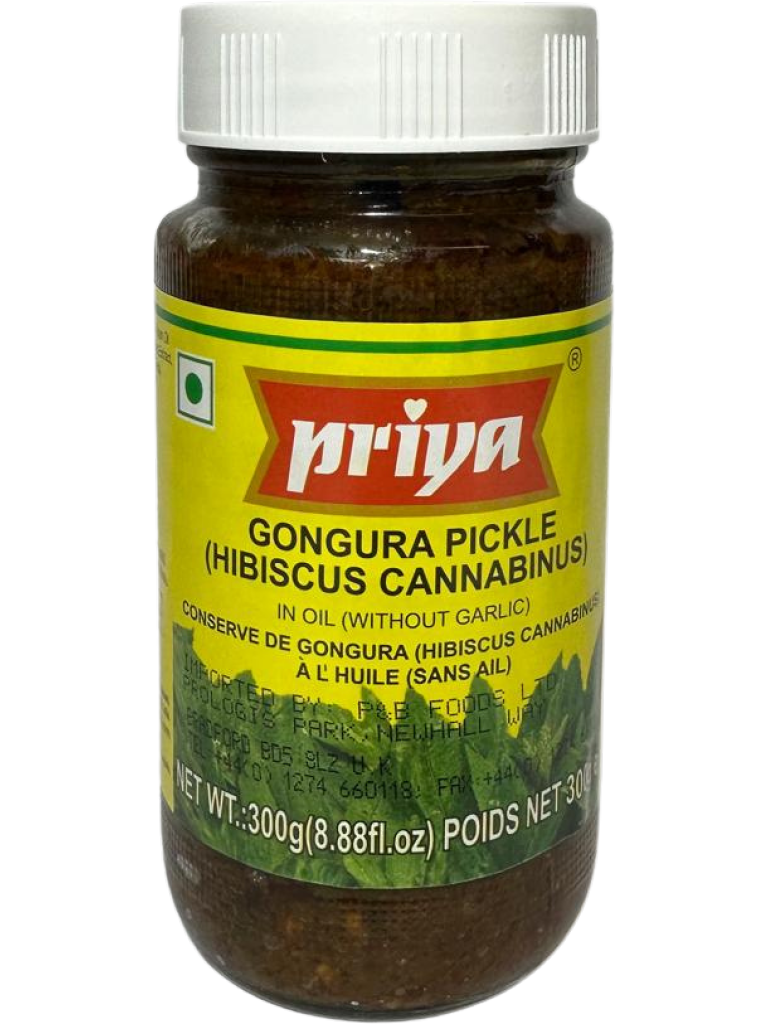 Priya Pickle Gongura 300 g (Exp: 11/03/26)