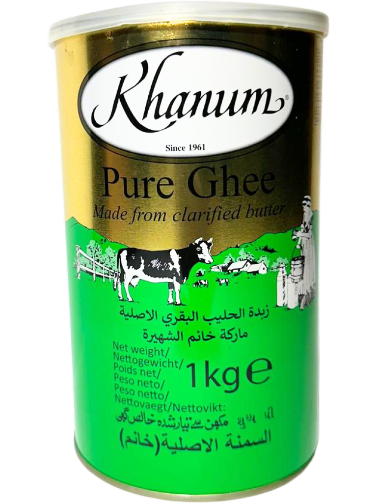 Khanum Pure Butter Ghee 1 kg ( exp: 05/2026)