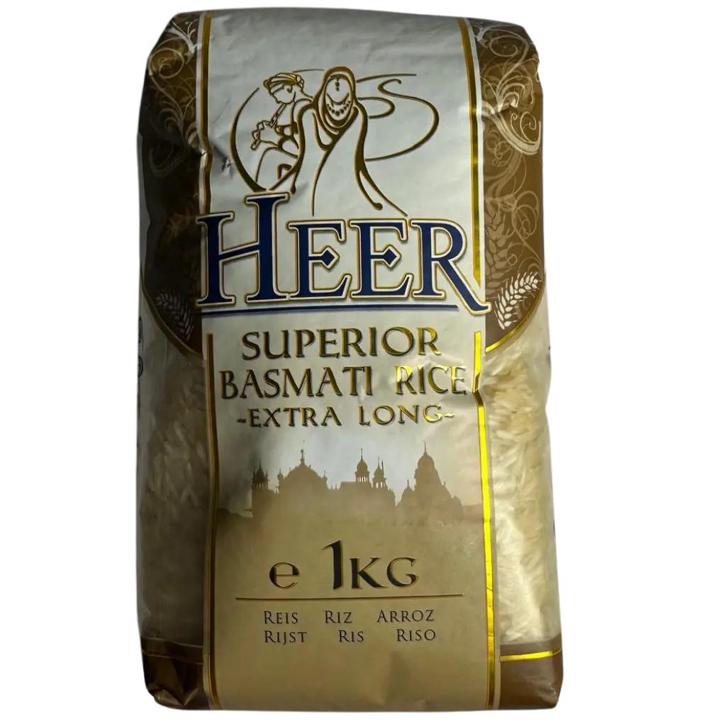 Heer Superior Basmati Rice Extra Long (1 Kg)