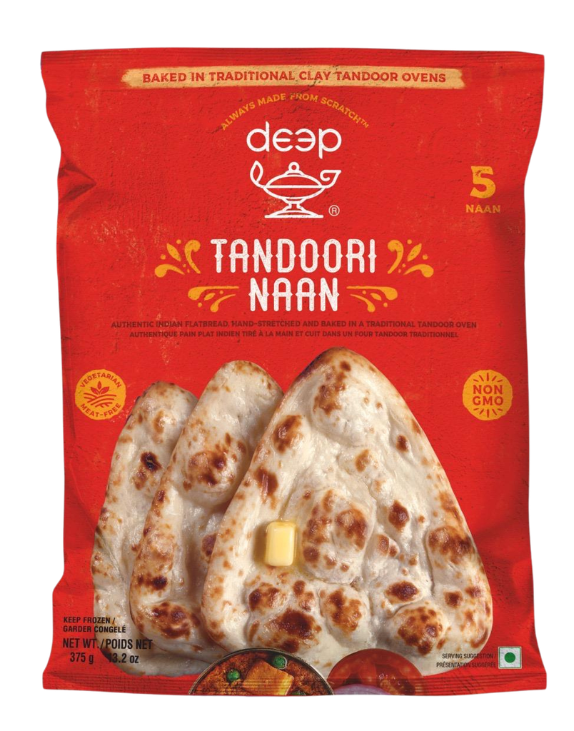 Deep Tandoori Naan Vegan 375 g