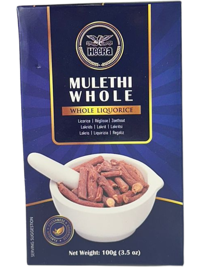 Heera Mulethi Whole (Licorice / Liquorice) 100 g