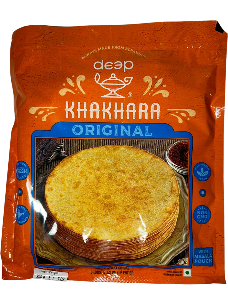 Deep Plain (Orignal) Khakhara 200 g (exp: 08/10/2025)