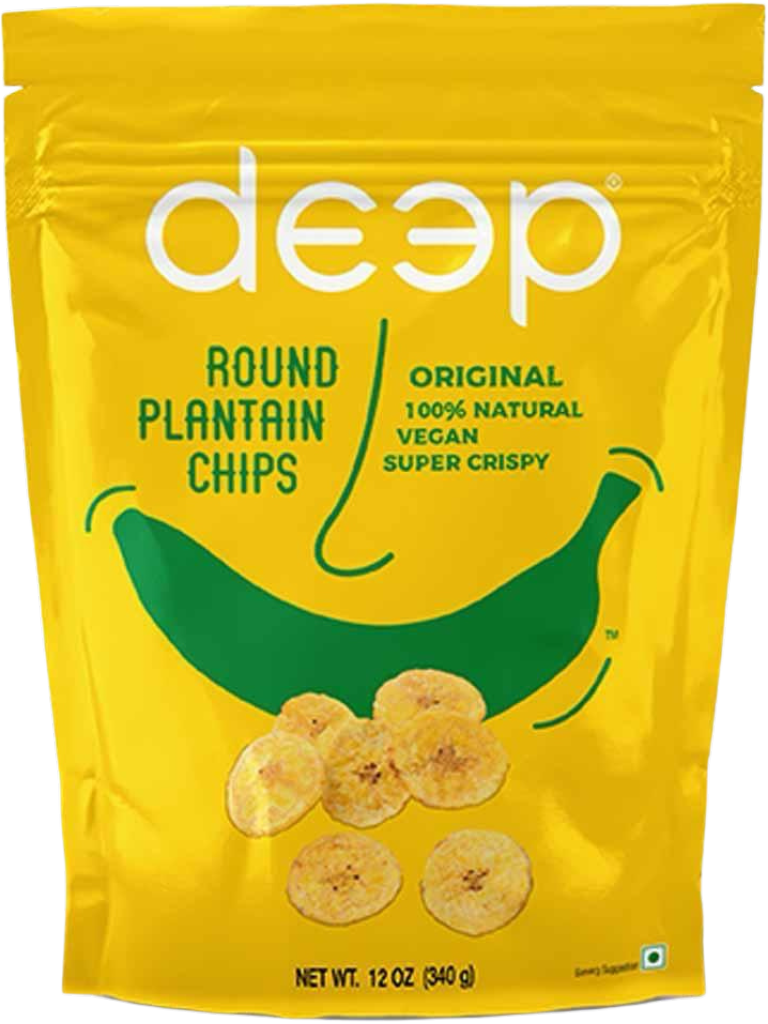 Deep Round Plantain Chips - Orignal 340 g