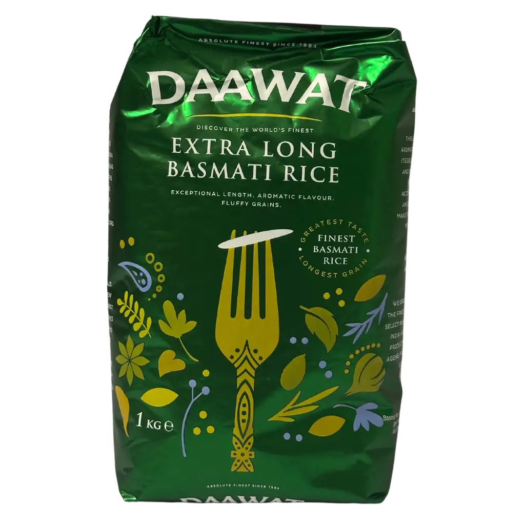 Daawat Basmati Rice Extra Long 1 kg