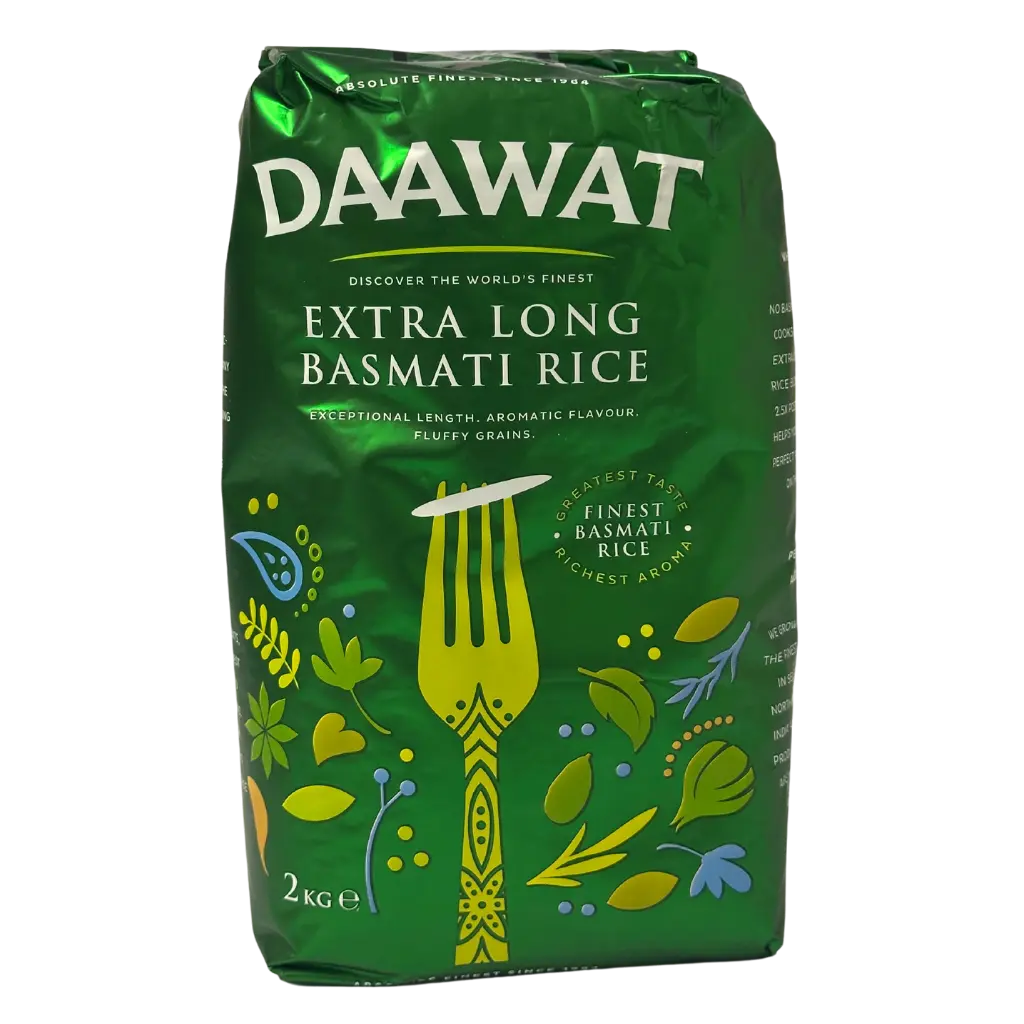 Daawat Basmati Rice Extra Long 2 kg 