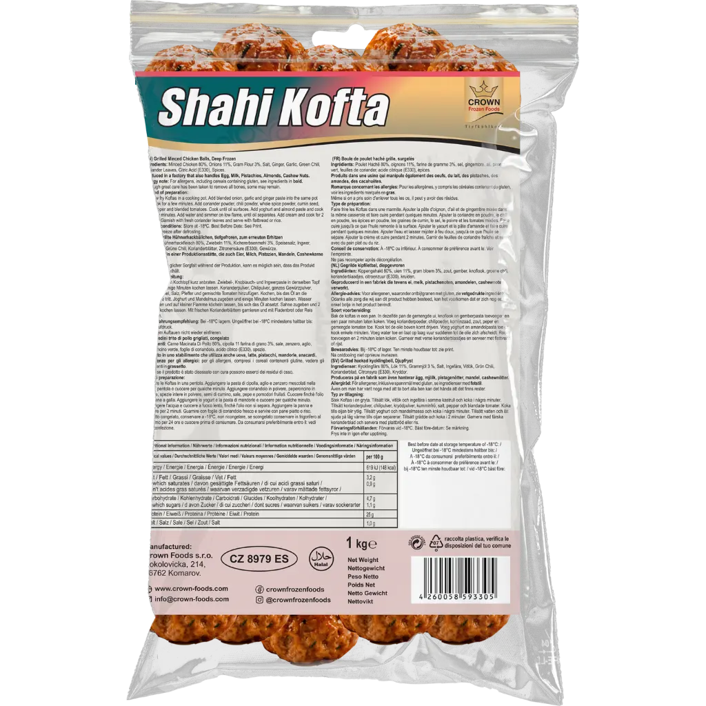 Crown Shahi kofta chicken Halal - 1kg