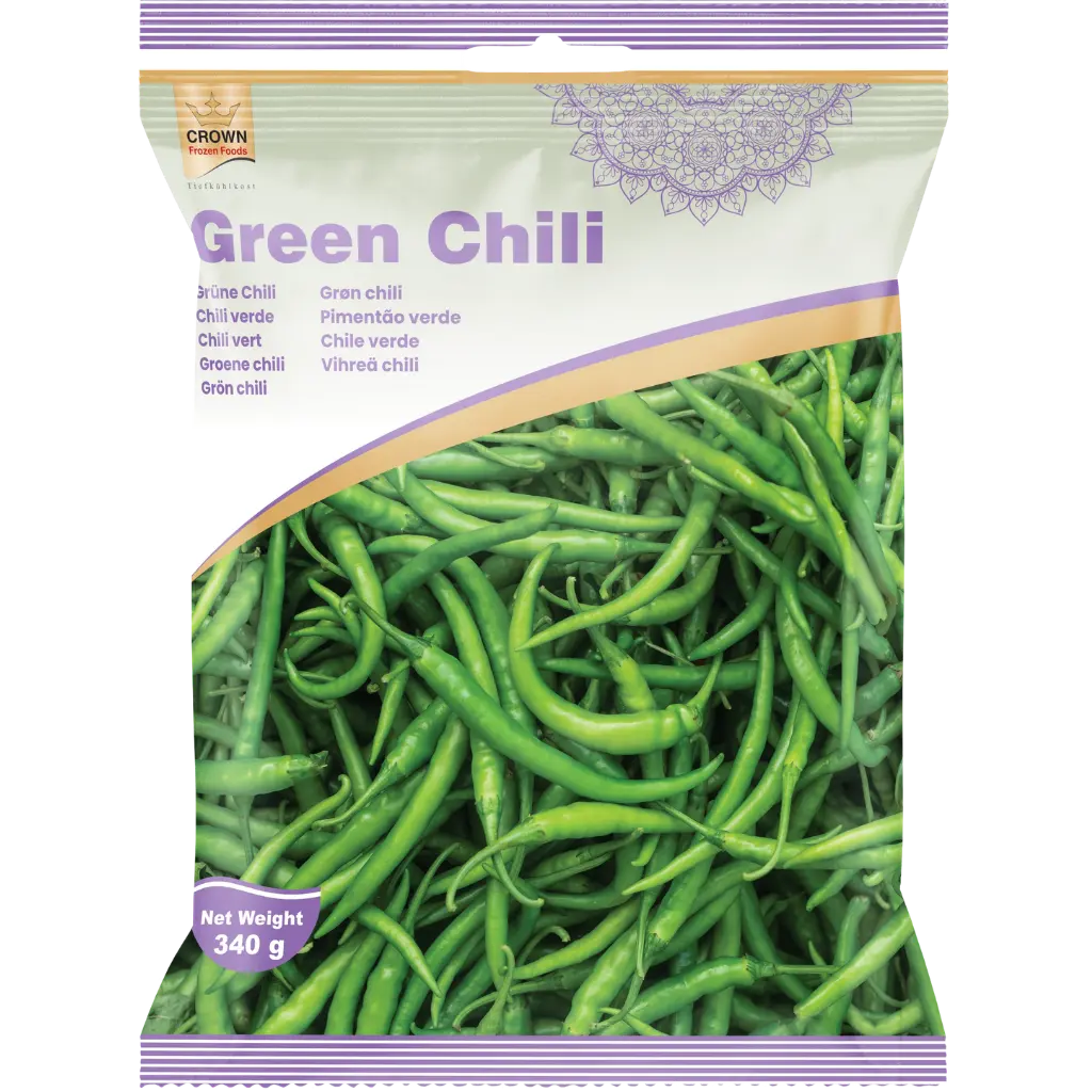 Crown Green Chilli Without stem - 310g