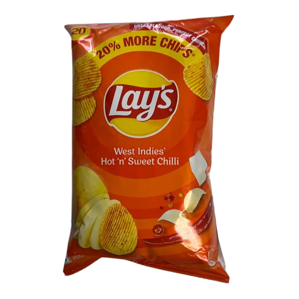Lays West Indian Hot & Sweet Chilli Flavour 52g