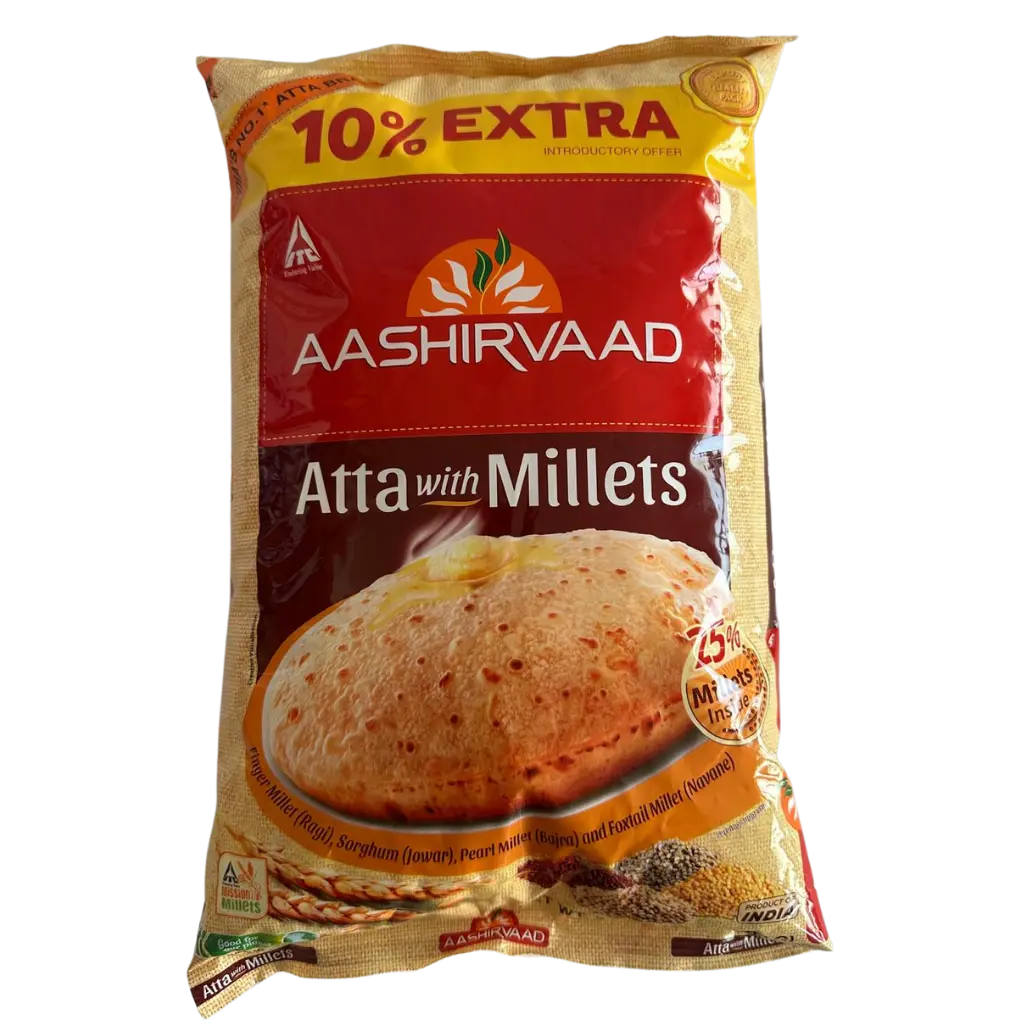 Aashirvaad Atta with Millets 2.2 Kg (03/09/2025)