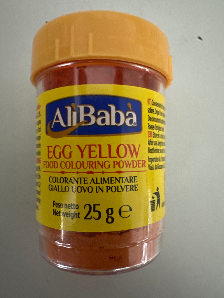 Alibaba Food Colour Yellow 25 g 