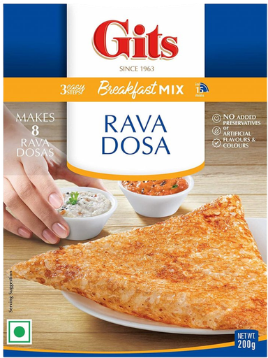 Gits Rava Dosa Mix 200 g