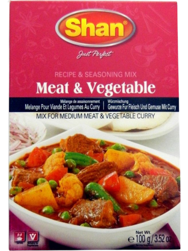 Shan Meat+Vegetable Curry Mix 100 g