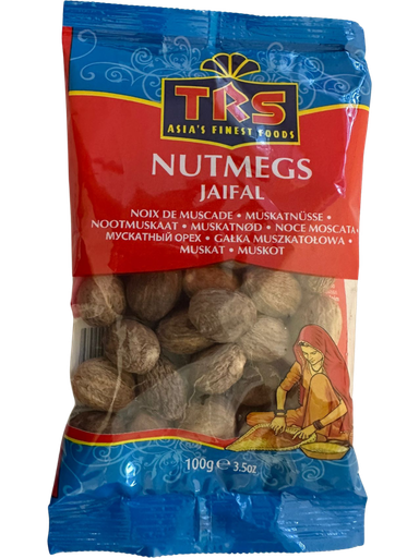 TRS Whole Jaifal Nutmegs 100 g ( exp: 31/12/25)