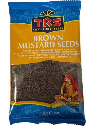 TRS Brown Mustard Seeds 100 g ( exp: 28/02/26)