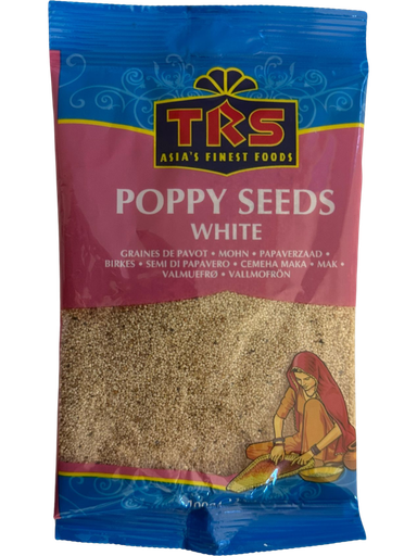 TRS Poppy Seeds White 100 g (exp: 31/1/26)