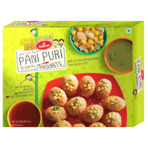 Haldiram's - 360g Pani Puri Balls (Gol Gappa)