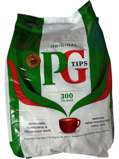 PG Tips 300 teabags Black Tea 870 g (Exp: 31/05/2025)