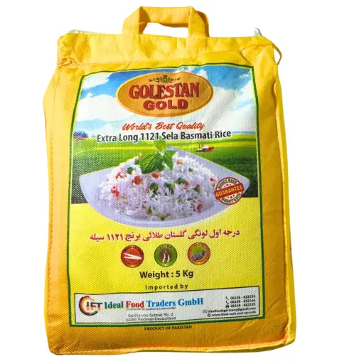 Golestan Sella Basmati Rice 5 kg