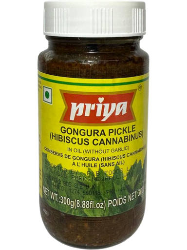 Priya Pickle Gongura 300 g (Exp: 11/03/26)