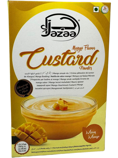 Jazaa Custard Powder Mango 250 g (Exp: 19.01.26)