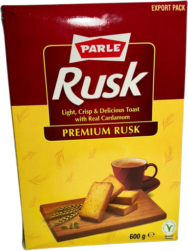 Parle Elaichi Rusk 600 g (Exp: 16/06/25)