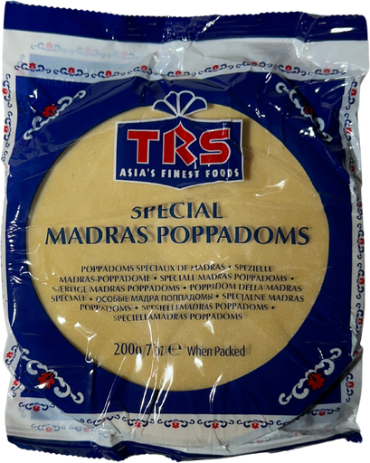 TRS Madras Plain Papads 200 gr
