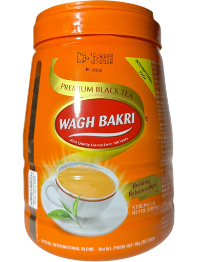 Wagh Bakri Premium Black Tea Jar 1 Kg