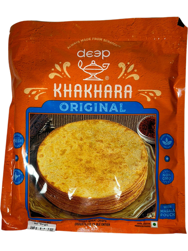 Deep Plain (Orignal) Khakhara 200 g (exp: 08/10/2025)