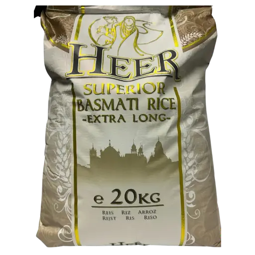 Heer Superior Basmati Rice Extra Long (20 Kg)