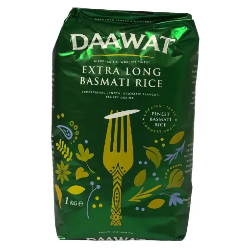 Daawat Basmati Rice Extra Long 1 kg