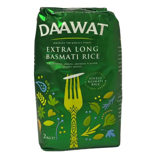 Daawat Basmati Rice Extra Long 2 kg 
