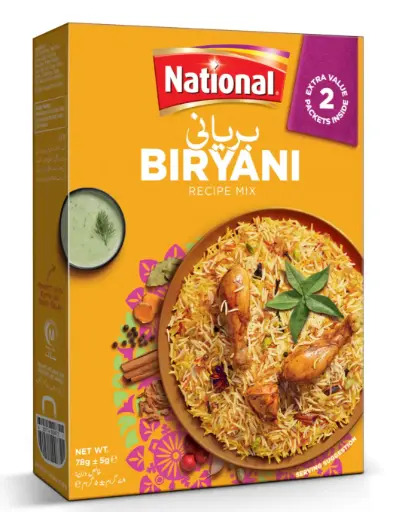 National Chicken Biryani 78g